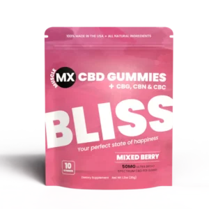 MX Bliss CBD Gummies 500mg