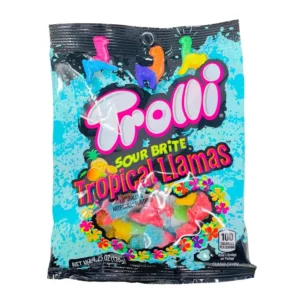 Tropical Llamas Sour Trolli Gummy Worms